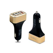 4 prievadų mikro USB automobilinis įkroviklis