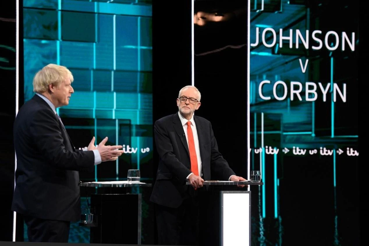 JK ministras pirmininkas Borisas Johnsonas antradienį padvigubino savo „Brexi...