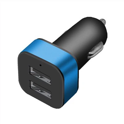 Geriausias USB automobilinis įkroviklis 2.1a išvestis