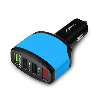 Nešiojamas elektrinis usb automobilinis įkroviklis