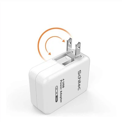 Nešiojamas USB kelioninio įkroviklio adapteris